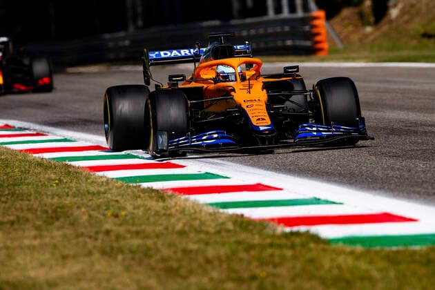 3 Daniel Ricciardo (AUS, McLaren F1 Team), F1 Grand Prix of Italy at Autodromo Nazionale Monza on September 12, 2021 in Monza, Italy. (Photo by HOCH ZWEI) Monza Italy
