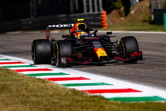 11 Sergio Perez (MEX, Red Bull Racing), F1 Grand Prix of Italy at Autodromo Nazionale Monza on September 12, 2021 in Monza, Italy. (Photo by HOCH ZWEI) Monza Italy