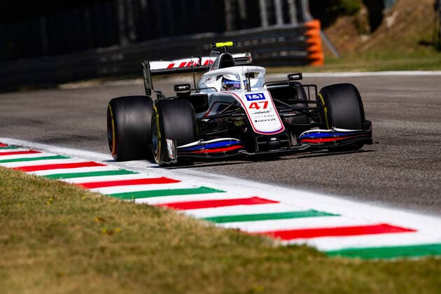 47 Mick Schumacher (GER, Haas F1 Team), F1 Grand Prix of Italy at Autodromo Nazionale Monza on September 12, 2021 in Monza, Italy. (Photo by HOCH ZWEI) Monza Italy