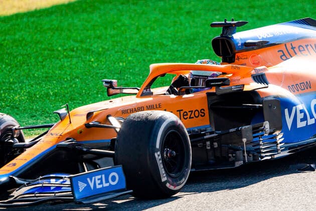 3 Daniel Ricciardo (AUS, McLaren F1 Team), F1 Grand Prix of Italy at Autodromo Nazionale Monza on September 12, 2021 in Monza, Italy. (Photo by HOCH ZWEI) Monza Italy