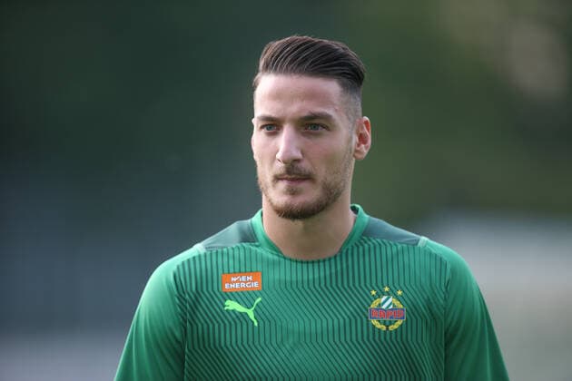SOCCER - UEFA EL, Rapid vs Genk VIENNA,AUSTRIA,15.SEP.21 - SOCCER - UEFA Europa League, group stage, SK Rapid Wien vs KRC Genk, preview, training Rapid. Image shows Ercan Kara (Rapid).  GEPAxpictures xDavidxBitzan