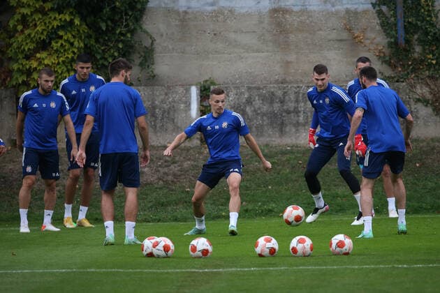 Dinamo Zagreb Training Session Mislav Orsic of Dinamo Zagreb during the Dinamo Zagreb training session before the Europa League Group H match against West Ham United at Stadion Maksimir, Zagreb Content Not Available For UK Newspapers Copyright: xPaulxChestertonx FIL-15874-0012