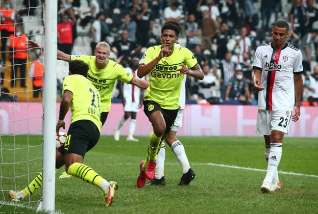 Bilder des Jahres 2021, Sport 09 September Sport Themen der Woche KW37 Sport Bilder des Tages Besiktas - Borussia Dortmund UEFA Champions League 2021 - 2022 Season at Vodafone Park in Istanbul, Sept. 15th, 2021. 17258500