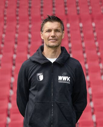 Frank Roßner; Reha- und Athletiktrainer FC Augsburg 1907; 1.BL, Porträttermin 2021 2022,