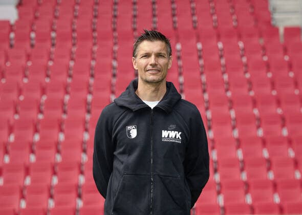 Frank Roßner; Reha- und Athletiktrainer FC Augsburg 1907; 1.BL, Porträttermin 2021 2022,