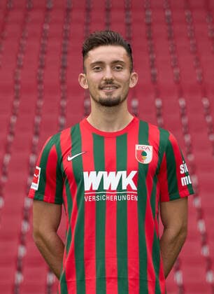 Andi Zeqiri; FC Augsburg 1907; 1.BL, Porträttermin 2021 2022,