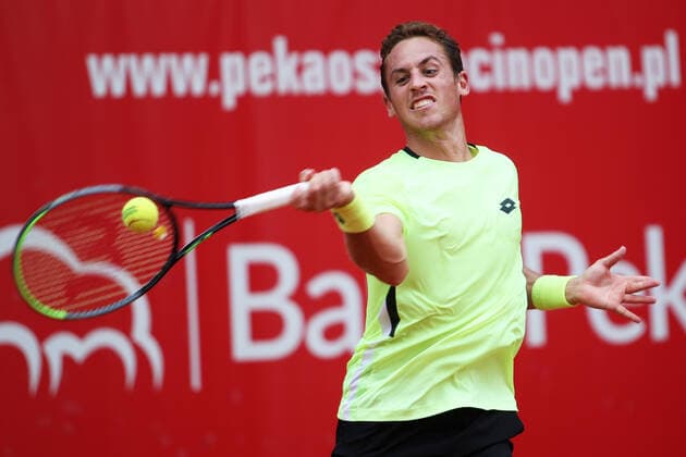 Tennis, ATP-Tunier in Stettin SZCZECIN, 16.09.2021 TURNIEJ TENISA ZIEMNEGO ATP, Tennis Herren CHALLENGER PEKAO SZCZECIN OPEN 2021 TENNIS NZ FOT. KRZYSZTOF CICHOMSKI NEWSPIX.PL --- Newspix.pl  210916KCI018