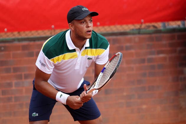 Tennis, ATP-Tunier in Stettin SZCZECIN, 16.09.2021 TURNIEJ TENISA ZIEMNEGO ATP, Tennis Herren CHALLENGER PEKAO SZCZECIN OPEN 2021 TENNIS NZ JAY CLARKE FOT. KRZYSZTOF CICHOMSKI NEWSPIX.PL --- Newspix.pl  210916KCI040