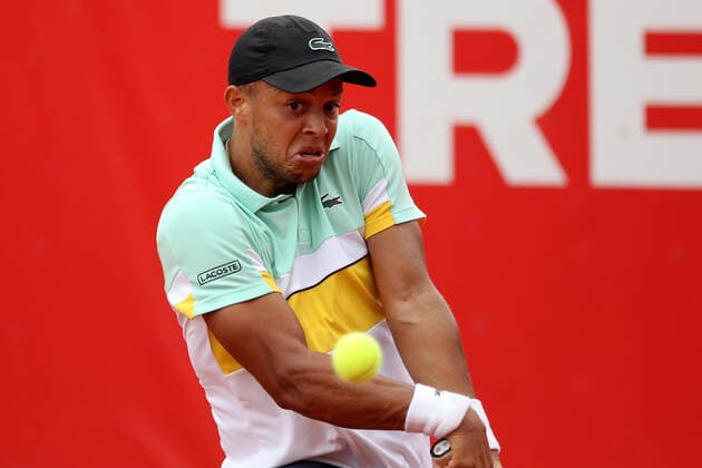 Tennis, ATP-Tunier in Stettin SZCZECIN, 16.09.2021 TURNIEJ TENISA ZIEMNEGO ATP, Tennis Herren CHALLENGER PEKAO SZCZECIN OPEN 2021 TENNIS NZ JAY CLARKE FOT. KRZYSZTOF CICHOMSKI NEWSPIX.PL --- Newspix.pl  210916KCI048