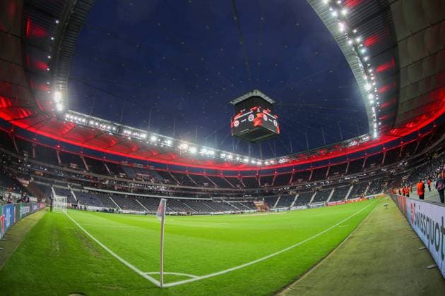 Fußball - UEFA Europa League - 01. Spieltag Eintracht Frankfurt - Fenerbahce SK am 16.09.2021 im Deutsche Bank Park in Frankfurt Deutsche Bank Park Panorama View