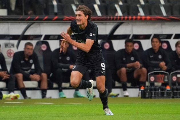 Sam Lammers (Eintracht Frankfurt) - Frankfurt 16.09.2021: Eintracht Frankfurt vs. Fenerbahce Istanbul, Deutsche Bank Park, 1. Spieltag UEFA Europa League
