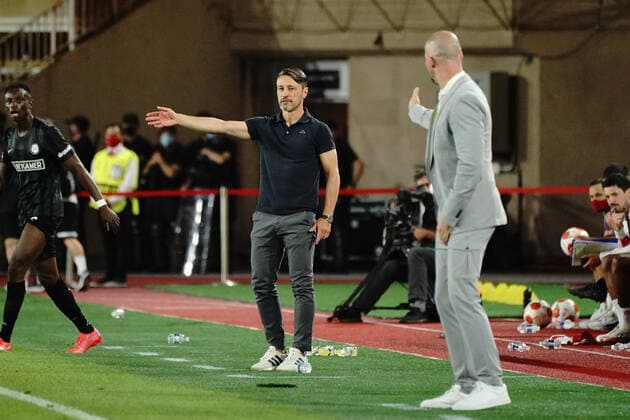Fußball, EL, AS Monaco - SK Sturm Graz Niko Kovac (entraineur de l AS Monaco) FOOTBALL : AS Monaco vs Sturm Graz - Ligue Europa - Monaco - 16 09 2021 NorbertScanella PanoramiC 