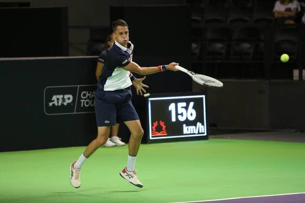 Tristan Lamasine of France 8eme Finale during the Open de Rennes tournament on September 16, 2021 at Open Blot Rennes in Rennes, France - Photo Laurent Lairys PANORAMIC TENNIS : Open de Rennes 2021 - 16 09 2021 LAURENTLairys PANORAMIC  20210507558