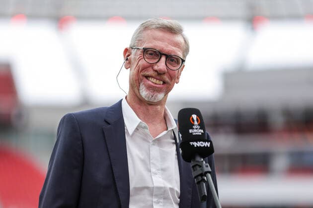 Sport Bilder des Tages 16.09.2021, Fussball, Saison 2021 2022, UEFA Europa League, Gruppenphase, 1. Spieltag, Bayer 04 Leverkusen - Ferencvaros Budapest Cheftrainer Peter Stöger (Ferencvarosi TC) Foto: RHR-Foto Dennis Ewert Leverkusen BayArena NRW Deutschland xRHR-FOTO DEx