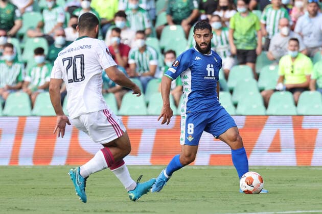 Real Betis v Celtic FC: Group G - UEFA Europa League Nabil Fekir of Real Betis during the UEFA Europa League Group G stage match between Real Betis and Celtic FC at Benito Villamarin Stadium on September 16, 2021 in Seville, Spain. . Seville Seville Spain daximages-realbeti210916_npqTL  Copyright: xDAXxImagesx
