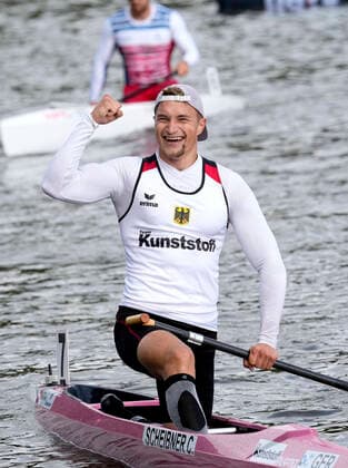 Bilder des Jahres 2021, Sport 09 September Sport Themen der Woche KW37 Sport Bilder des Tages Conrad SCHEIBNER (GER) C1 Men 1000. VM 2021 i kano og kajak sprint paa Bagsvaerd soe loerdag den 18. september 2021. , Bagsvaerd *** Conrad SCHEIBNER GER C1 Men 1000 WC 2021 in canoe and kayak sprint at Bagsvaerd soe Saturday, September 18, 2021, Bagsvaerd  Copyright: KeldxNavntoft KeldxNavntoftx cop107 spdk20210918-143805-L