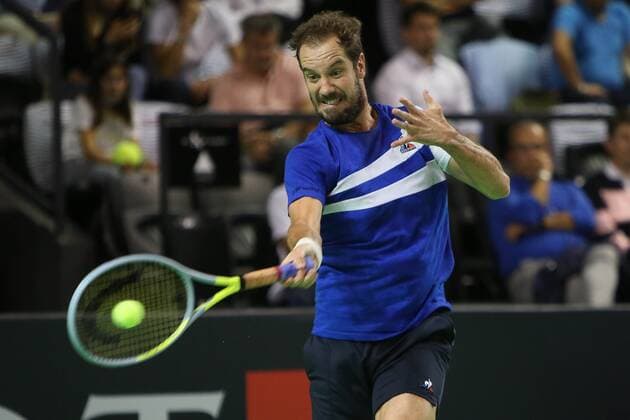 Richard Gasquet of France 1 2 Finale during the Open de Rennes tournament on September 18, 2021 at Open Blot Rennes in Rennes, France TENNIS : Open de Rennes - 1 2 - 18 09 2021 LaurentLayris Panoramic  20210507558