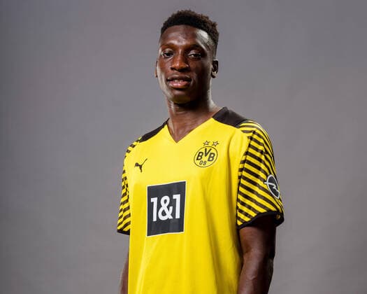 Abdoulaye Kamara; Borussia Dortmund; 1.BL, Porträttermin 2021 2022 Foto: BVB A.Simoes via TEAM2sportphoto Borussia Dortmund Porträt 2021 2022 Team2
