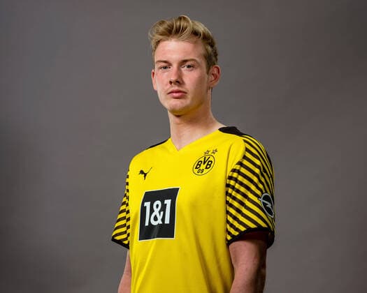 Julian Brandt; Borussia Dortmund; 1.BL, Porträttermin 2021 2022 Foto: BVB A.Simoes via TEAM2sportphoto Borussia Dortmund Porträt 2021 2022 Team2