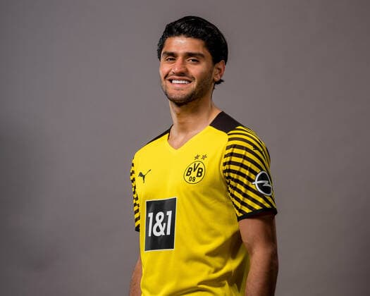 Mahmoud Dahoud; Borussia Dortmund; 1.BL, Porträttermin 2021 2022 Foto: BVB A.Simoes via TEAM2sportphoto Borussia Dortmund Porträt 2021 2022 Team2