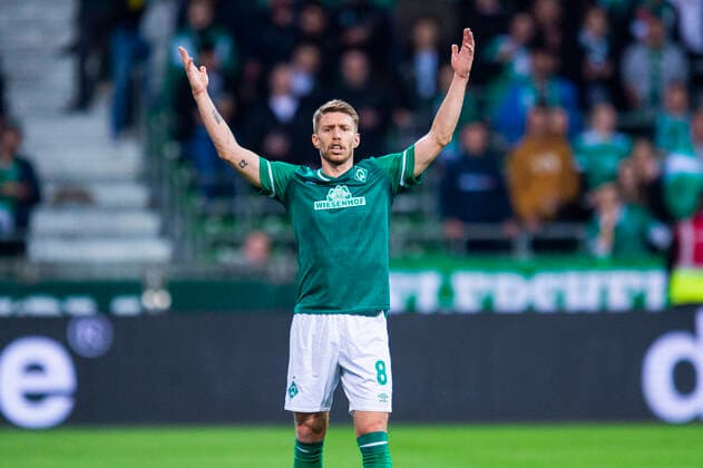 18.09.2021 - Fußball, 2021 2022, 2. Bundesliga, 7. Spieltag, SV Werder Bremen - Hamburger SV: Mitchell Weiser (Bremen) Bremen Bremen Deutschland Weserstadion