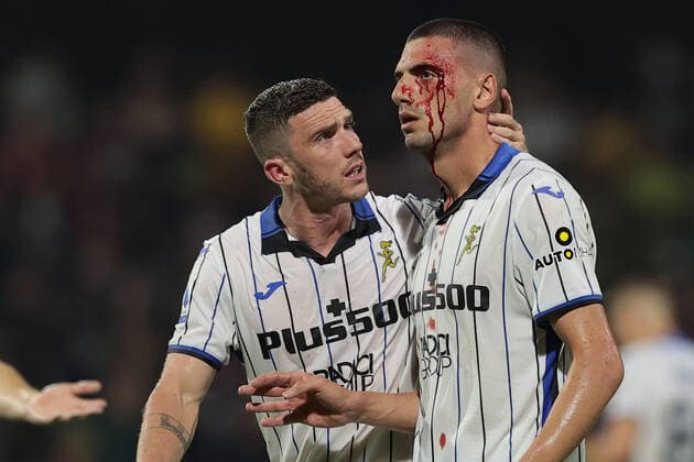 Bilder des Jahres 2021, Sport 09 September Sport Themen der Woche KW37 Sport Bilder des Tages Photo Alessandro Garofalo LaPresse September 18, 2021 Salerno, Italy soccer Salernitana vs Atalanta - Italian Football Championship League league A 2021 2022 - Arechi stadium. In the pic: Marih Demiral (Atalanta BC)  Copyright: xAlessandroxGarofalo LaPressex