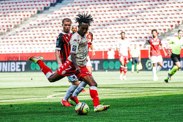 Gelson Martins (AS Monaco) FOOTBALL : OGC Nice vs As Monaco - Ligue 1 Uber Eats - Nice - 19 09 2021 NorbertScanella PanoramiC 