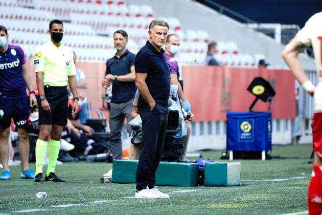 Christophe Galtier (entraineur de l OGC Nice) FOOTBALL : OGC Nice vs As Monaco - Ligue 1 Uber Eats - Nice - 19 09 2021 NorbertScanella PanoramiC 