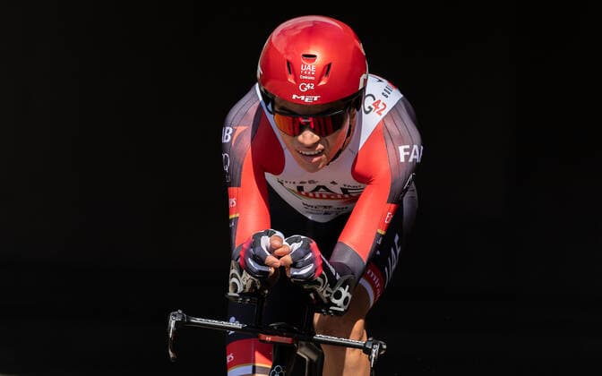 81st Skoda-Tour de Luxembourg 2021, Stage 4; Dudelange, 17.09.2021 81st Skoda-Tour de Luxembourg 2021, Stage 4 ITT Dudelange - Dudelange; Dudelange, 17.09.2021: MUNOZ Cristian Camilo (UAE-Team Emirates, 6) *** 81st Skoda Tour de Luxembourg 2021, Stage 4 Dudelange, 17 09 2021 81st Skoda Tour de Luxembourg 2021, Stage 4 ITT Dudelange Dudelange, 17 09 2021 MUNOZ Cristian Camilo UAE Team Emirates, 6 Copyright: xBEAUTIFULxSPORTS Meurerx