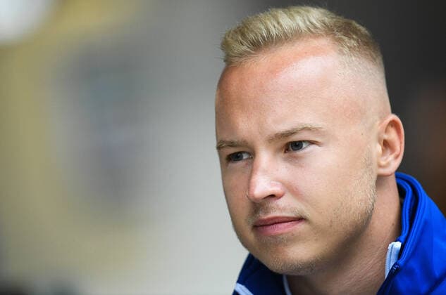 6657492 23.09.2021 Haas pilot Nikita Mazepin is pictured before the 2021 Formula One Russian Grand Prix, at the Sochi Autodrom racing circuit, in Sochi, Russia. Formula One Russian Grand Prix will be held in Sochi from 24 to 26 September. Vladimir Astapkovich Sputnik Russia Motor Formula 1 Preparations  4599793513bf7c3a