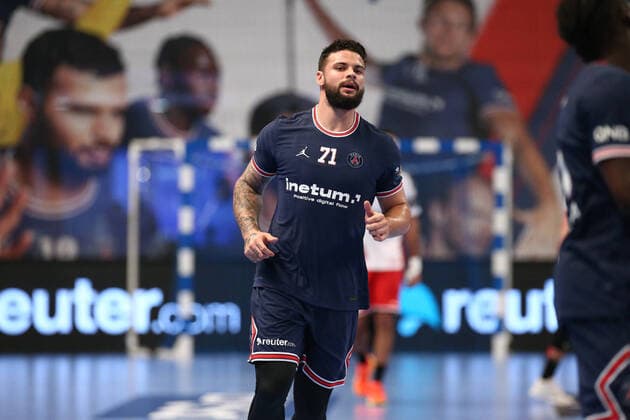 Elohim Prandi (Paris Saint-Germain) HANDBALL : Paris Saint-Germain HB vs CS Dinamo Bucuresti - EHF Champions League - 2eme journee - 23 09 2021 KevinDomas Panoramic 