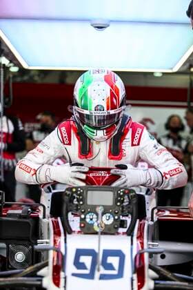 GIOVINAZZI Antonio (ita), Alfa Romeo Racing ORLEN C41, portrait during the Formula 1 VTB Russian Grand Prix 2021, 15th round of the 2021 FIA Formula One World Championship, WM, Weltmeisterschaft from September 24 to 26, 2021 on the Sochi Autodrom, in Sochi, Russia FORMULE 1 : Grand prix de Russie - Sotchi - 24 09 2021 DPPI Panoramic  JFBE6969