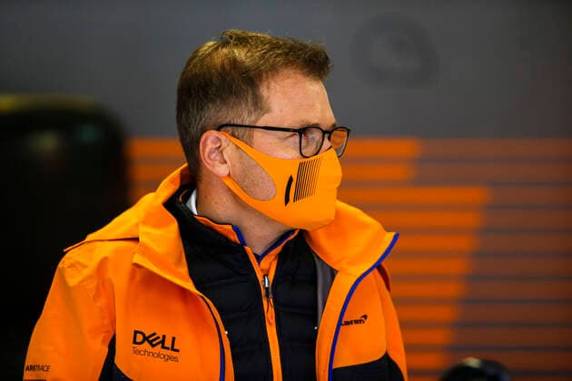 Andreas Seidl (GER, McLaren F1 Team), F1 Grand Prix of Russia at Sochi Autodrom on September 24, 2021 in Sochi, Russia. (Photo by HOCH ZWEI) Sochi Russia