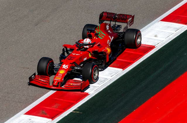 16 Charles Leclerc (MON, Scuderia Ferrari Mission Winnow), F1 Grand Prix of Russia at Sochi Autodrom on September 24, 2021 in Sochi, Russia. (Photo by HOCH ZWEI) Sochi Russia