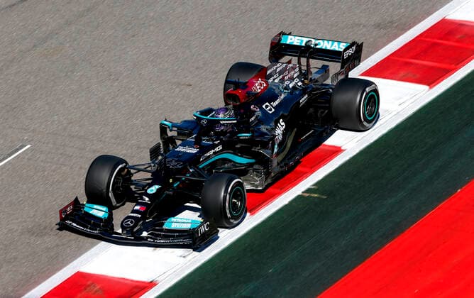 44 Lewis Hamilton (GBR, Mercedes-AMG Petronas F1 Team), F1 Grand Prix of Russia at Sochi Autodrom on September 24, 2021 in Sochi, Russia. (Photo by HOCH ZWEI) Sochi Russia
