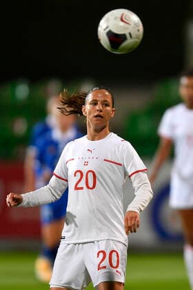 Moldova v Switzerland - FIFA Women s World Cup 2023, Qualifying Round Fabienne Humm in action during the FIFA Women s World Cup 2023, Qualifying Round game, between Moldova and Switzerland, played on Zimbru Stadium, in Chisinau, Moldova, Tuesday, 21 September 2021. Chisinau Moldova nicodim-notitle210921_npbV5  Copyright: xAlexxNicodimx