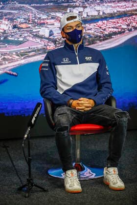 10 Pierre Gasly (FRA, Scuderia AlphaTauri Honda), F1 Grand Prix of Russia at Sochi Autodrom on September 23, 2021 in Sochi, Russia. (Photo by HOCH ZWEI) Sochi Russia