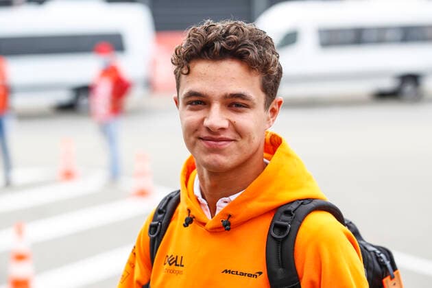 4 Lando Norris (GBR, McLaren F1 Team), F1 Grand Prix of Russia at Sochi Autodrom on September 24, 2021 in Sochi, Russia. (Photo by HOCH ZWEI) Sochi Russia