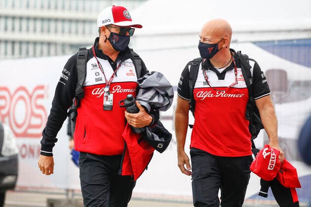 7 Kimi Raikkonen (FIN, Alfa Romeo Racing ORLEN), F1 Grand Prix of Russia at Sochi Autodrom on September 24, 2021 in Sochi, Russia. (Photo by HOCH ZWEI) Sochi Russia