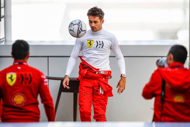 16 Charles Leclerc (MON, Scuderia Ferrari Mission Winnow), F1 Grand Prix of Russia at Sochi Autodrom on September 24, 2021 in Sochi, Russia. (Photo by HOCH ZWEI) Sochi Russia