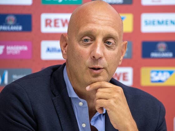 Pressesprecher Andreas BURKERT. Basketball, FC Bayern Basketball, Pressekonferenz zur Saison 2021-2022, am 23.9.2021 in Muenchen, A U D I D O M E, Deutschland. Quelle Copyright Credit : Oryk HAIST