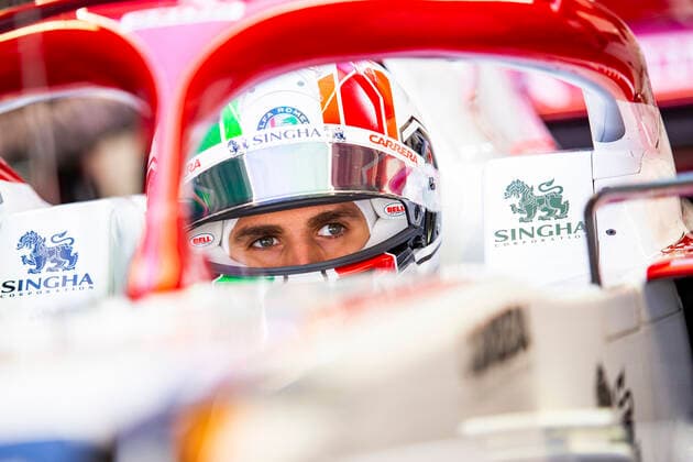 99 Antonio Giovinazzi (ITA, Alfa Romeo Racing ORLEN), F1 Grand Prix of Russia at Sochi Autodrom on September 24, 2021 in Sochi, Russia. (Photo by HOCH ZWEI) Sochi Russia