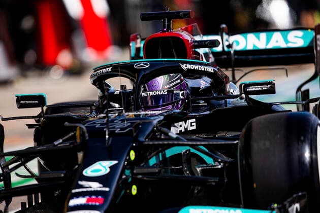 44 Lewis Hamilton (GBR, Mercedes-AMG Petronas F1 Team), F1 Grand Prix of Russia at Sochi Autodrom on September 24, 2021 in Sochi, Russia. (Photo by HOCH ZWEI) Sochi Russia