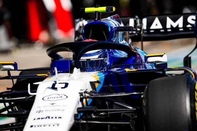 6 Nicholas Latifi (CAN, Williams Racing), F1 Grand Prix of Russia at Sochi Autodrom on September 24, 2021 in Sochi, Russia. (Photo by HOCH ZWEI) Sochi Russia