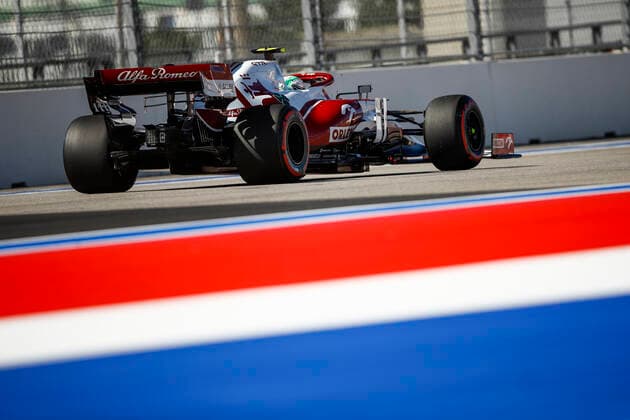 99 Antonio Giovinazzi (ITA, Alfa Romeo Racing ORLEN), F1 Grand Prix of Russia at Sochi Autodrom on September 24, 2021 in Sochi, Russia. (Photo by HOCH ZWEI) Sochi Russia