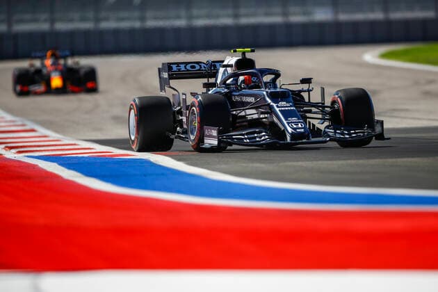 10 Pierre Gasly (FRA, Scuderia AlphaTauri Honda), F1 Grand Prix of Russia at Sochi Autodrom on September 24, 2021 in Sochi, Russia. (Photo by HOCH ZWEI) Sochi Russia