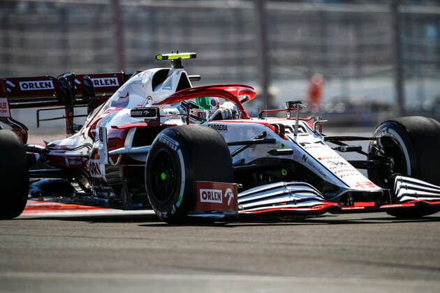 99 Antonio Giovinazzi (ITA, Alfa Romeo Racing ORLEN), F1 Grand Prix of Russia at Sochi Autodrom on September 24, 2021 in Sochi, Russia. (Photo by HOCH ZWEI) Sochi Russia
