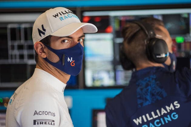 F1 Grand Prix of Russia 6 Nicholas Latifi (CAN, Williams Racing), F1 Grand Prix of Russia at Sochi Autodrom on September 24, 2021 in Sochi, Russia. (Photo by xpbimages.com Williams Racing FIA Pool via HOCH ZWEI) Sochi Russia Poolfoto HOCH ZWEI Pool Williams Racing ,EDITORIAL USE ONLY