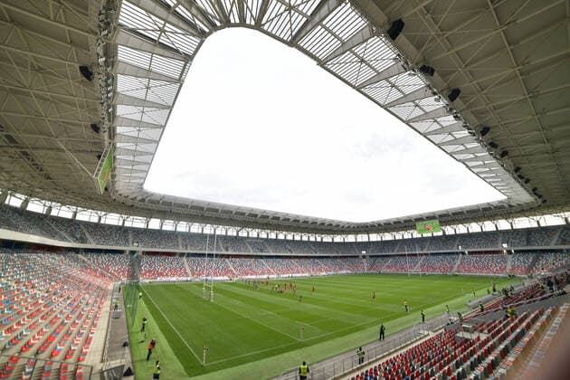 The stadium Steaua Ghencea from Bucharest hosts the rugby match between CSM Cluj and Steaua Bucuresti, counting for Superliga, Friday 24 September 2021 Bucharest Copyright: xRazvanxPasarica SPORTxPICTURESx