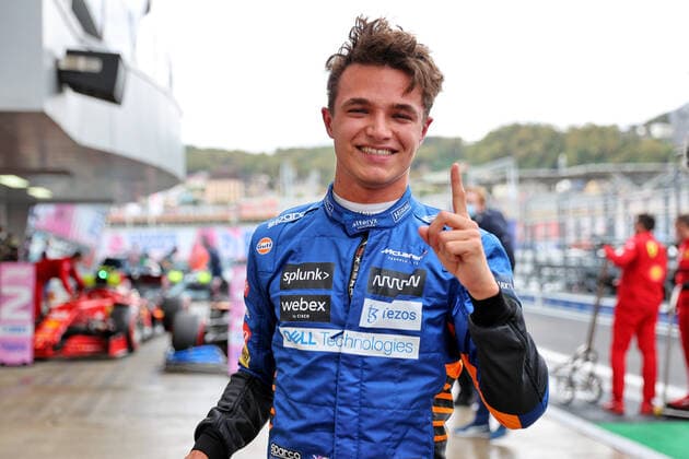 F1 Grand Prix of Russia 4 Lando Norris (GBR, McLaren F1 Team), F1 Grand Prix of Russia at Sochi Autodrom on September 25, 2021 in Sochi, Russia. (Photo by xpbimages.com XPB Images FIA Pool via HOCH ZWEI) Sochi Russia Poolfoto HOCH ZWEI Pool XPB Images ,EDITORIAL USE ONLY